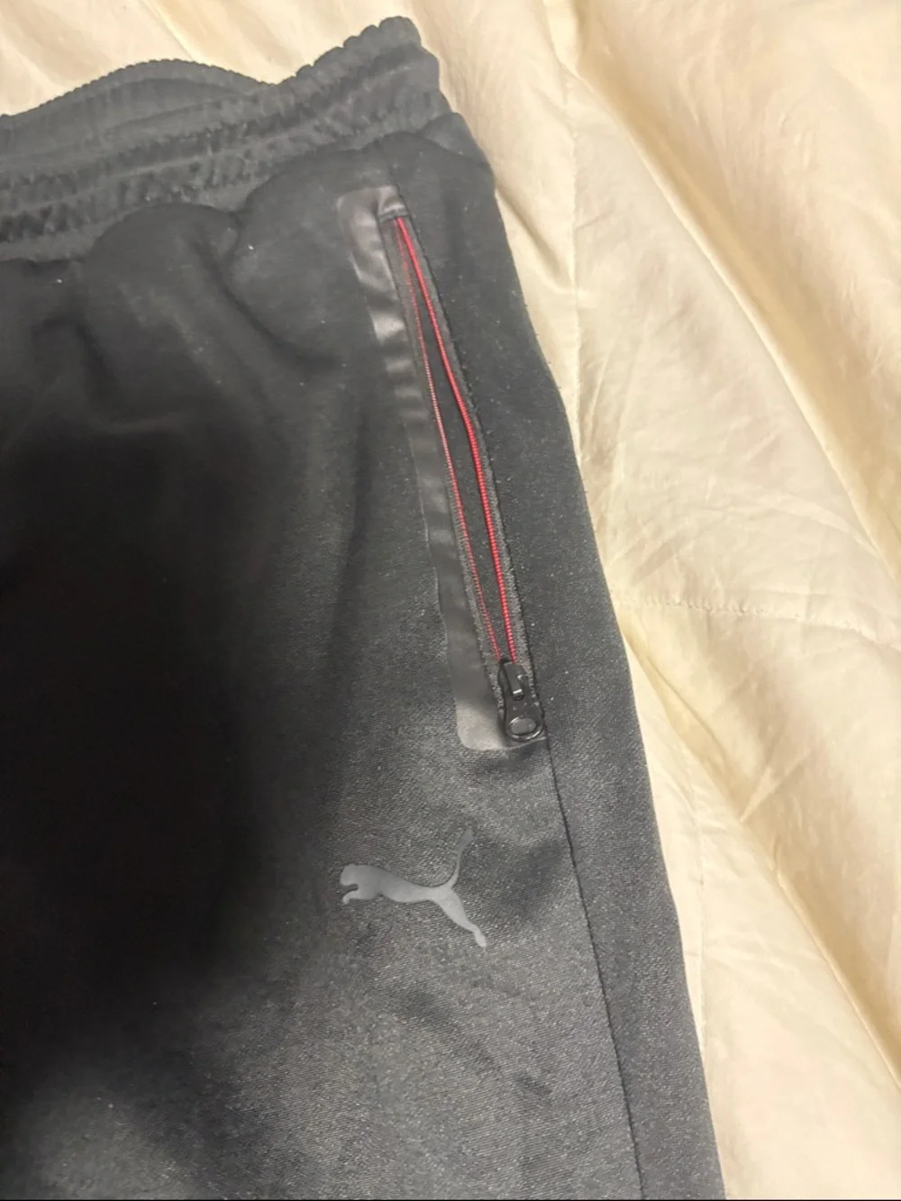 Puma X Ferrari Collab Black Men's Jogger - Picture 4 of 6